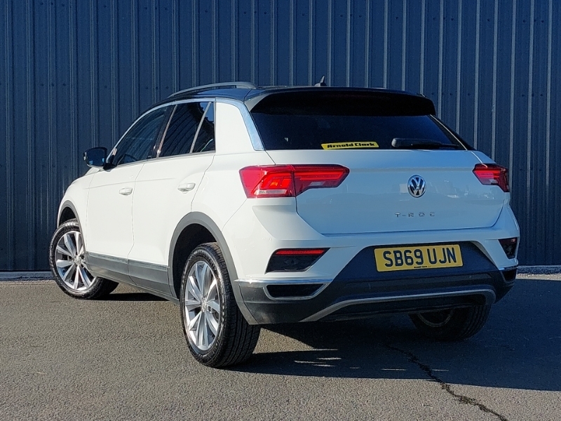 Volkswagen T-Roc 1.0 Tsi Design SB69UJN White #2