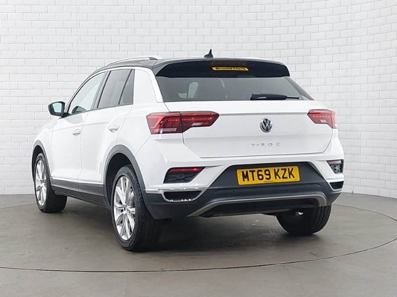 Volkswagen T-Roc 1.5 Tsi Evo Sel MT69KZK White #2