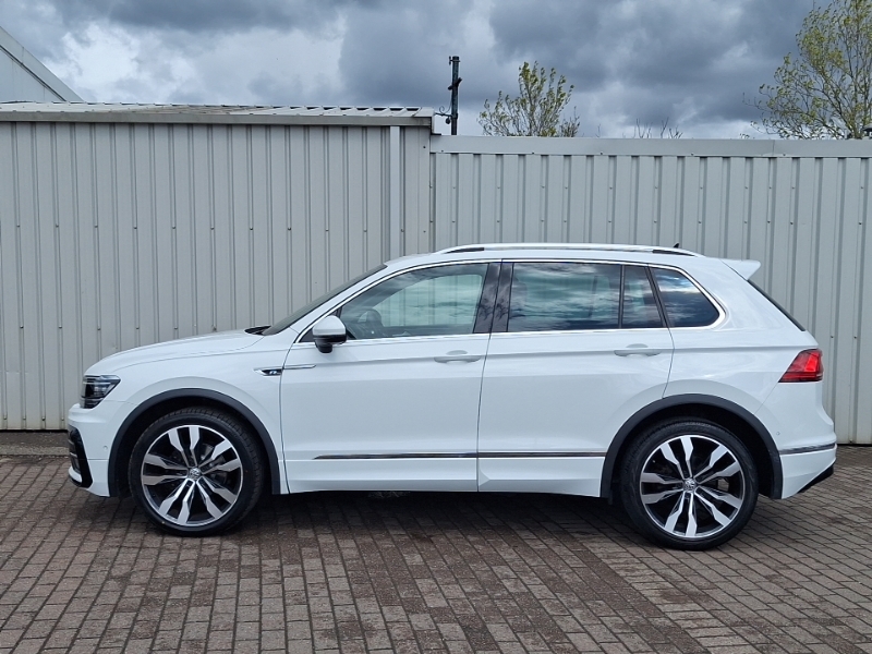 Volkswagen Tiguan 2.0 Tdi 150 R-line Tech Dsg LL69MYD White #4
