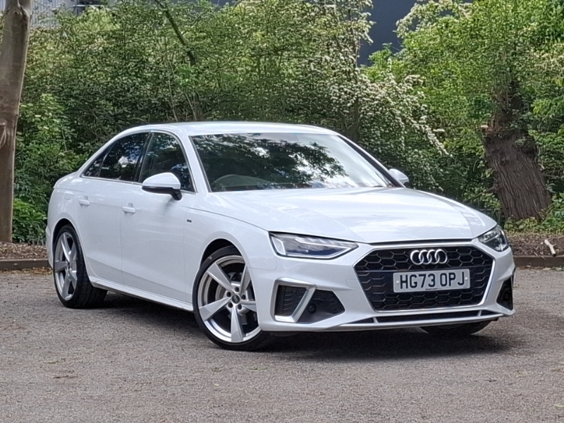 Audi A4 40 Tfsi 204 S Line S Tronic White