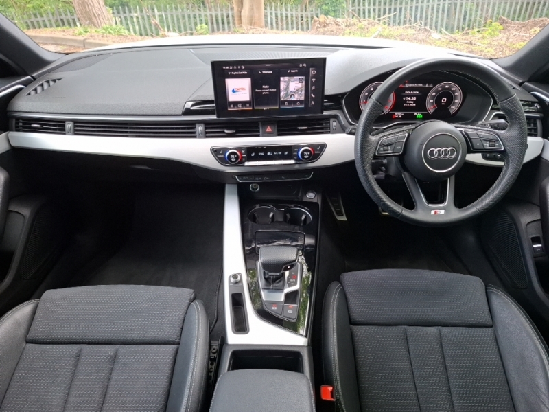 Audi A4 40 Tfsi 204 S Line S Tronic HG73OPJ White #3