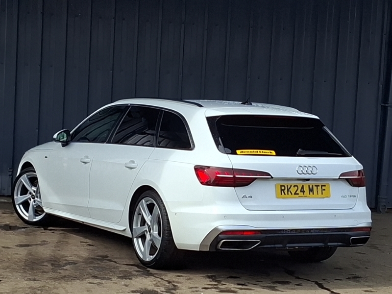 Audi A4 40 Tfsi 204 S Line S Tronic Tech Pro RK24MTF White #2