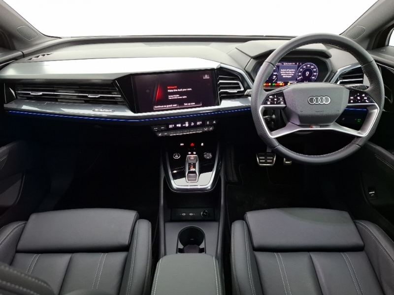 Audi Q4 E Tron 210Kw 45 82Kwh S Line Leather RF75XGR Black #3