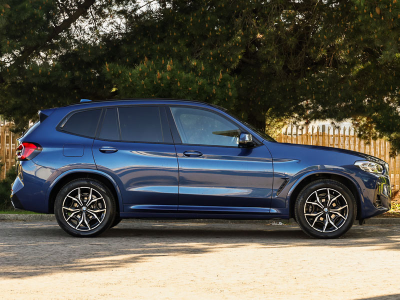 BMW X3 Xdrive20d Mht M Sport Step SE73OYX Blue #3