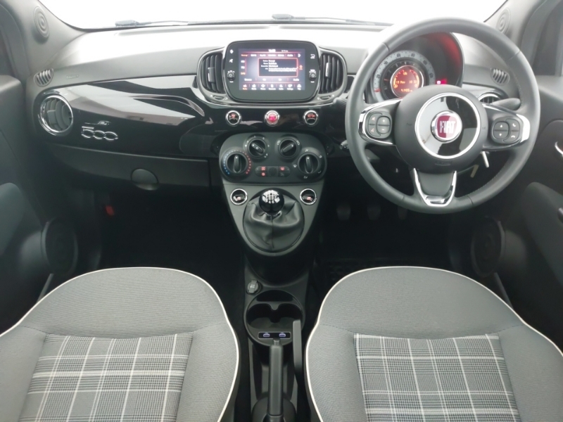 Fiat 500 1.0 Mild Hybrid Lounge YJ21VFF Black #3