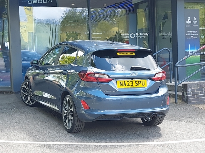 Ford Fiesta 1.0 Ecoboost St-line X NA23SPU Blue #2