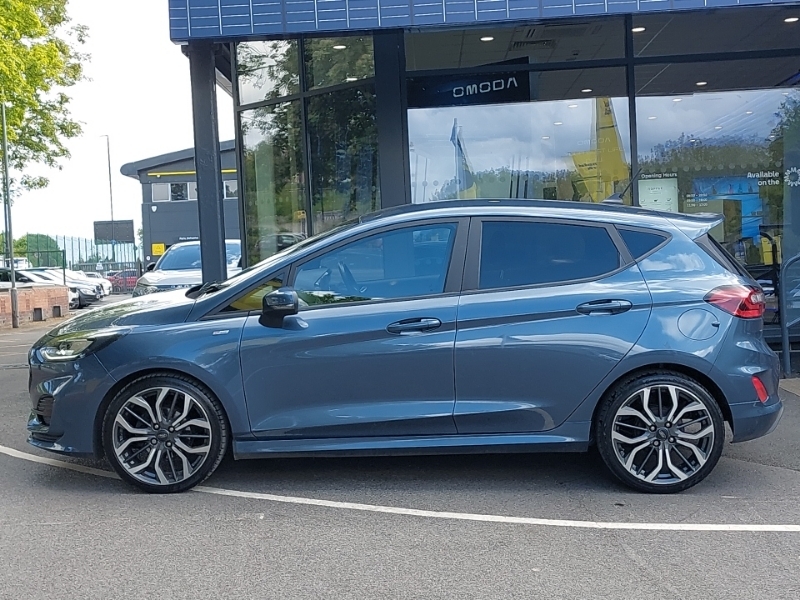 Ford Fiesta 1.0 Ecoboost St-line X NA23SPU Blue #4