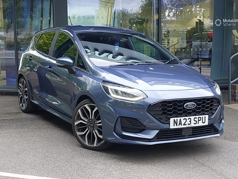 Ford Fiesta 1.0 Ecoboost St-line X Blue