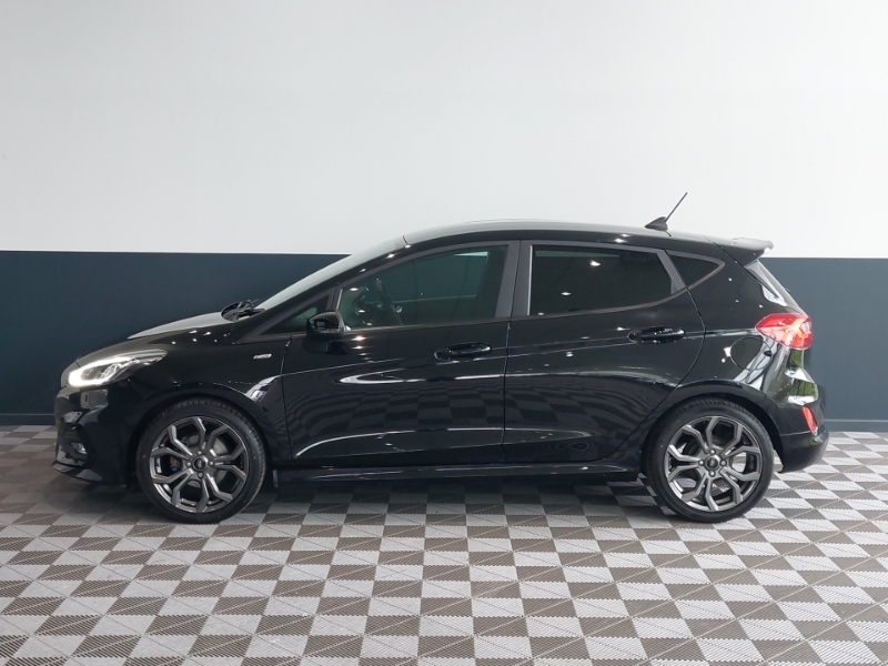 Ford Fiesta 1.0 Ecoboost 95 St-line Edition YR71KVT Black #4