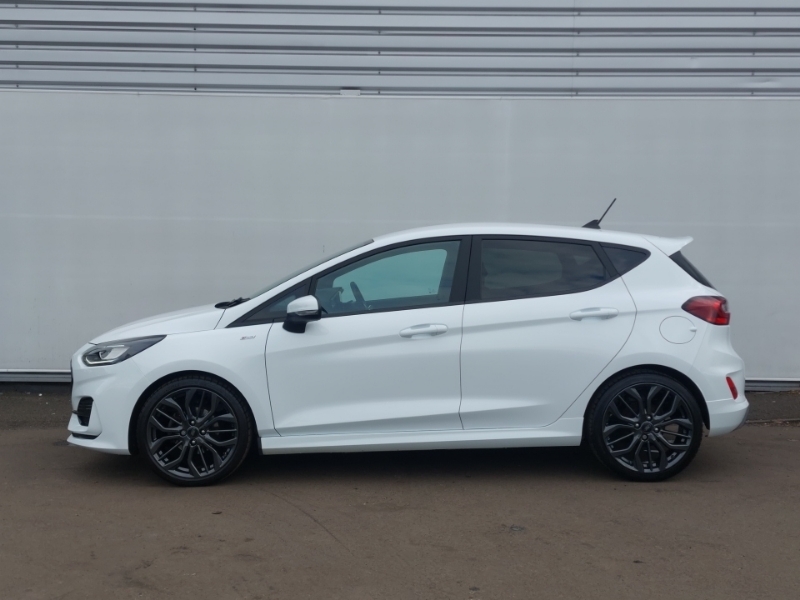 Ford Fiesta 1.0 Ecoboost Hybrid Mhev 125 St-line X SD23RBU White #4