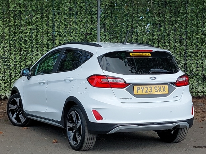 Ford Fiesta 1.0 Ecoboost Hybrid Mhev 125 Active PY23SXX White #2