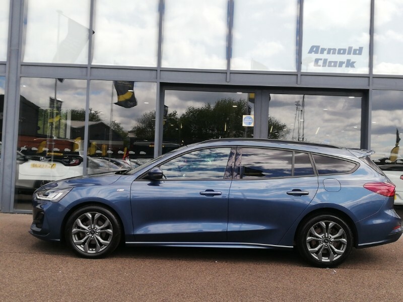 Ford Focus 1.0 Ecoboost Hybrid Mhev St-line SY23WTJ Blue #4