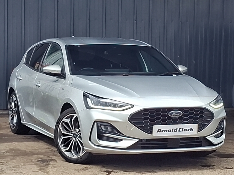 Ford Focus Hatchback 1.0 Ecoboost Hybrid Mhev 155 St-line X 5 Silver