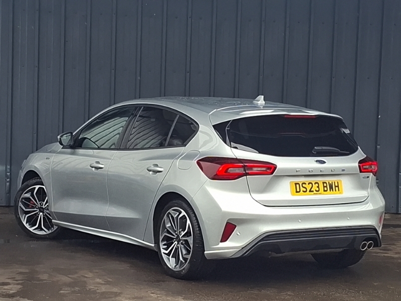 Ford Focus Hatchback 1.0 Ecoboost Hybrid Mhev 155 St-line X 5 DS23BWH Silver #2