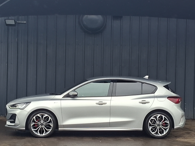 Ford Focus Hatchback 1.0 Ecoboost Hybrid Mhev 155 St-line X 5 DS23BWH Silver #4