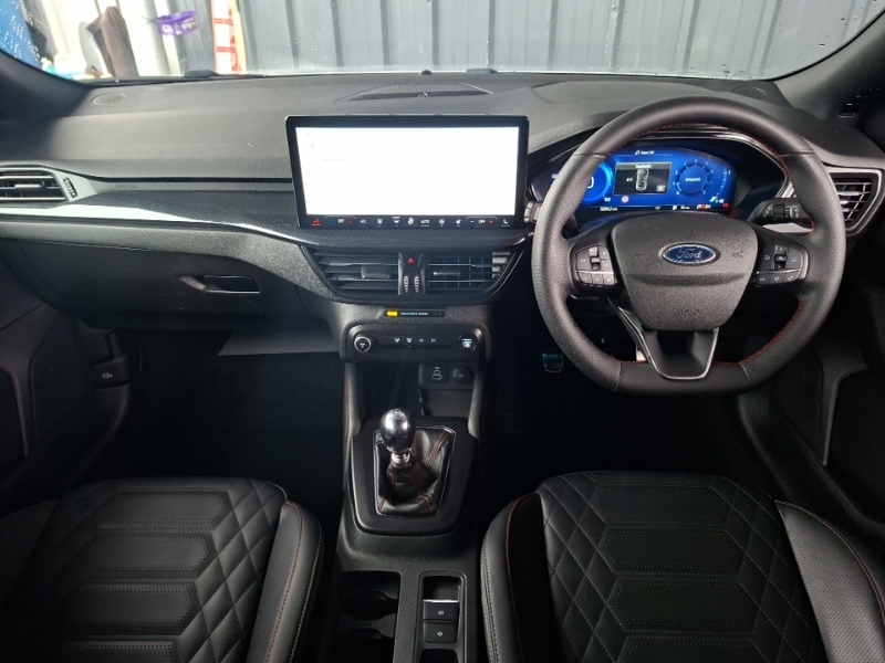 Ford Focus Hatchback 1.0 Ecoboost Hybrid Mhev 155 St-line X 5 DS23BWH Silver #3