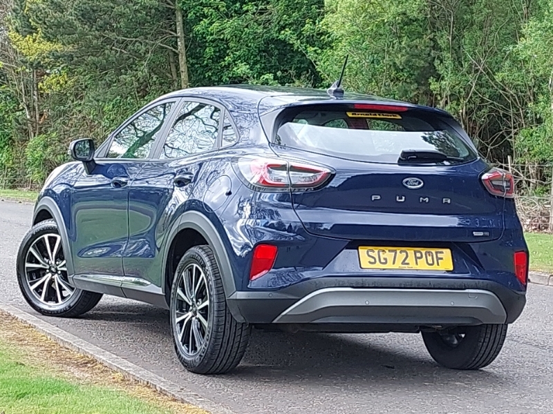 Ford Puma 1.0 Ecoboost Hybrid Mhev Titanium SG72POF Blue #2