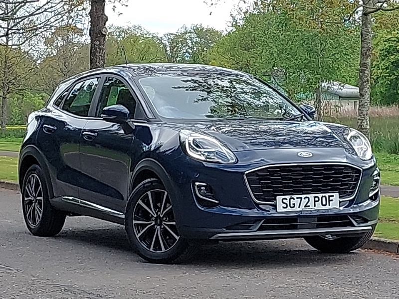 Ford Puma 1.0 Ecoboost Hybrid Mhev Titanium Blue