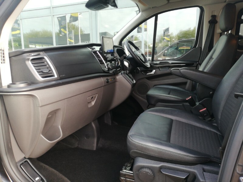 Ford Transit Custom 2.0 Ecoblue 170Ps Low Roof Dcab Sport Van YP23WZY Grey #3
