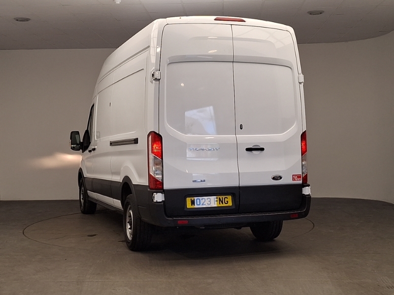 Ford Transit Custom 2.0 Ecoblue Hybrid 130Ps H3 Leader Van WO23FNG White #2