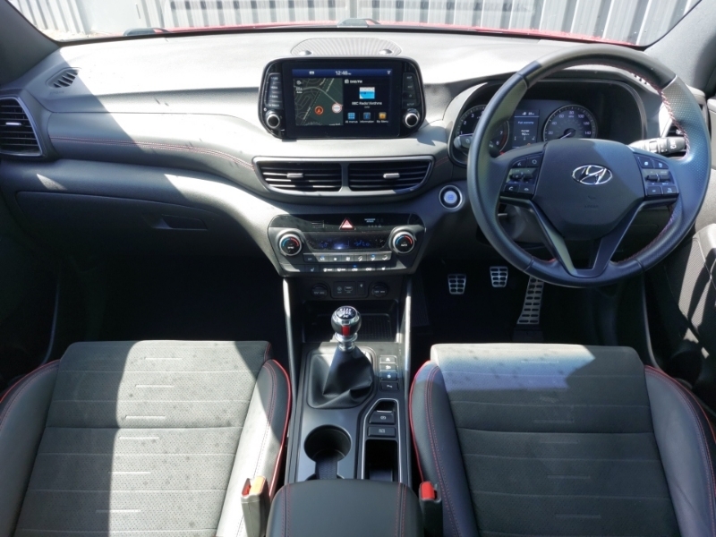 Hyundai Tucson 1.6 Tgdi 177 N Line 2Wd SV69SXA Red #2