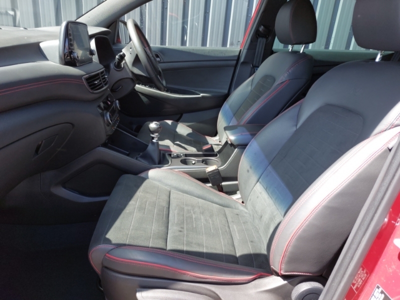Hyundai Tucson 1.6 Tgdi 177 N Line 2Wd SV69SXA Red #4