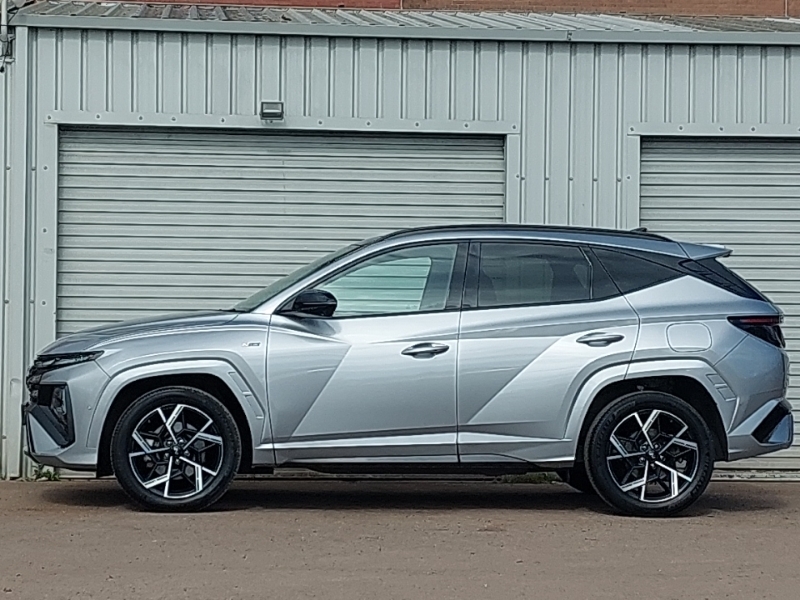 Hyundai Tucson 1.6T Hybrid N Line S EN25AGO Silver #4