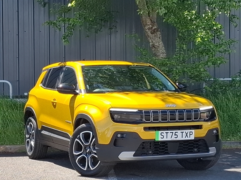 Jeep Avenger 115Kw Summit 54Kwh Yellow