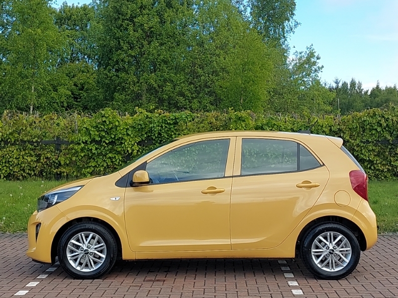 Kia Picanto 1.0 2 4 Seats SR23EKA Yellow #4