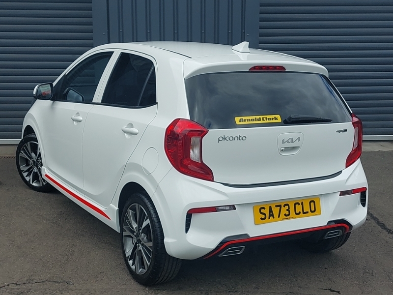 Kia Picanto 1.0 Gt-line 4 Seats SA73CLO White #2