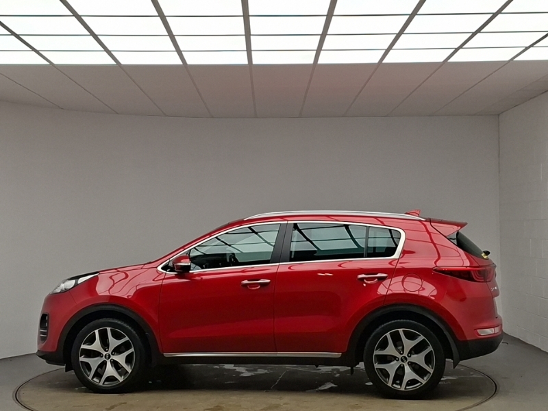 Kia Sportage 1.7 Crdi Isg Gt-line Edition PY67DXL Red #4