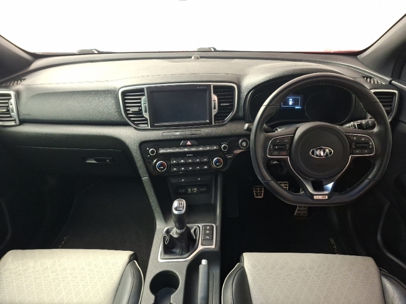 Kia Sportage 1.7 Crdi Isg Gt-line Edition PY67DXL Red #3