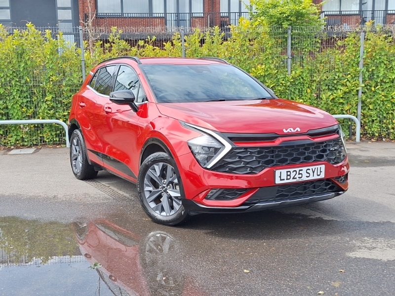 Kia Sportage 1.6T Gdi 207 Hev Gt-line Red