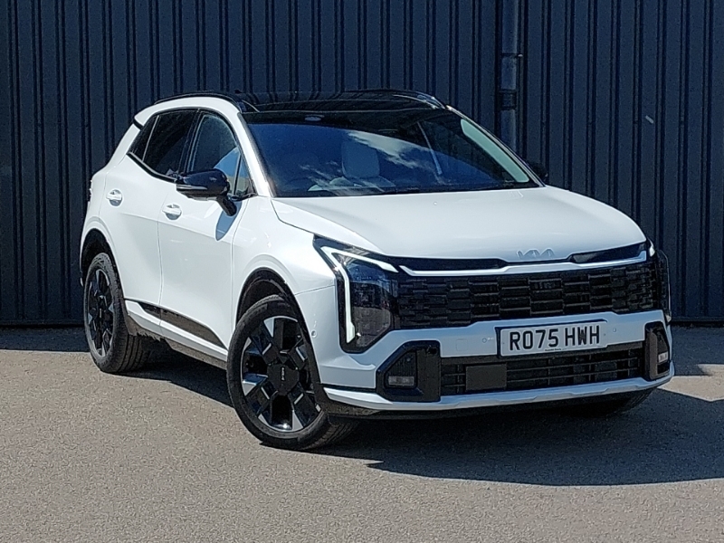 Kia Sportage 1.6T Gdi Hev Gt-line S White