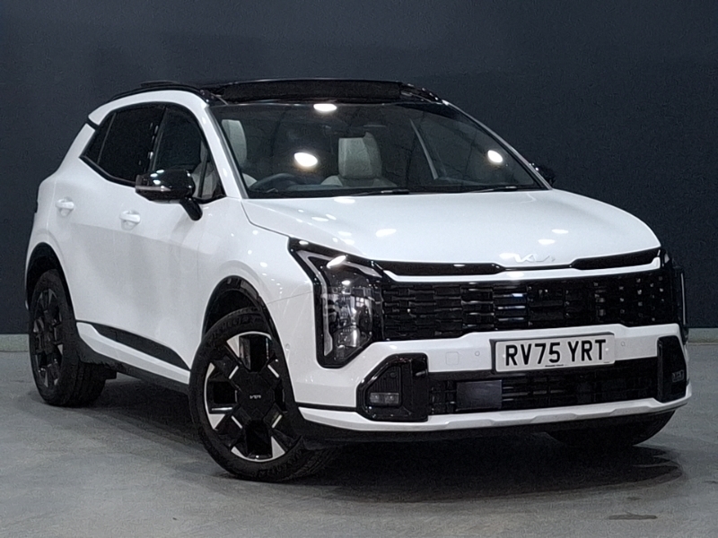 Kia Sportage 1.6T Gdi Hev Gt-line S White