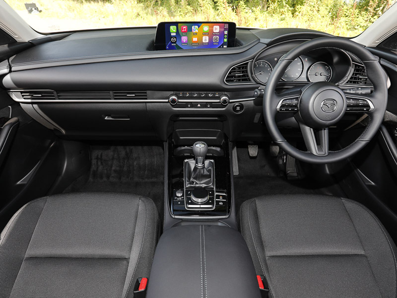 Mazda CX-30 2.5 E-skyactiv G Mhev 140 Prime-line  White #4