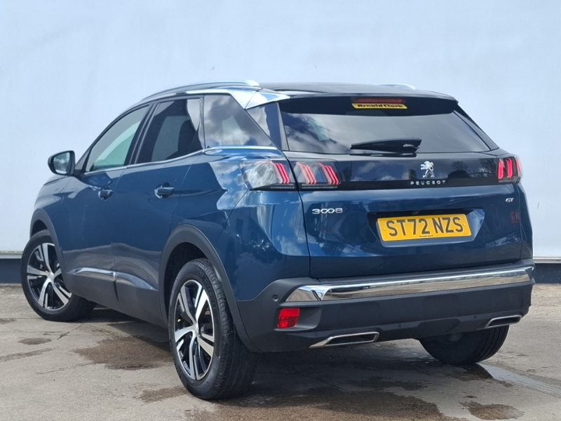 Peugeot 3008 1.5 Bluehdi Gt Eat8 ST72NZS Blue #2
