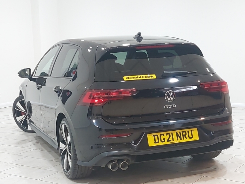 Volkswagen Golf 2.0 Tdi 200 Gtd Dsg DG21NRU Black #2