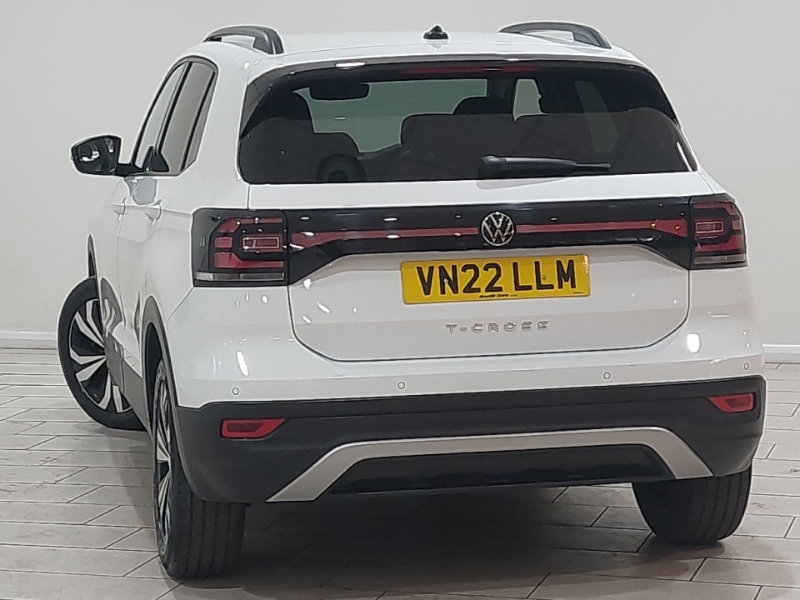 Volkswagen T-Cross 1.0 Tsi 110 Black Edition Dsg VN22LLM White #2