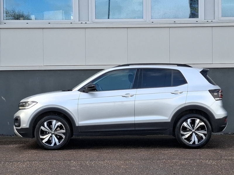 Volkswagen T-Cross 1.0 Tsi 110 Black Edition Dsg YE73EHD Silver #4