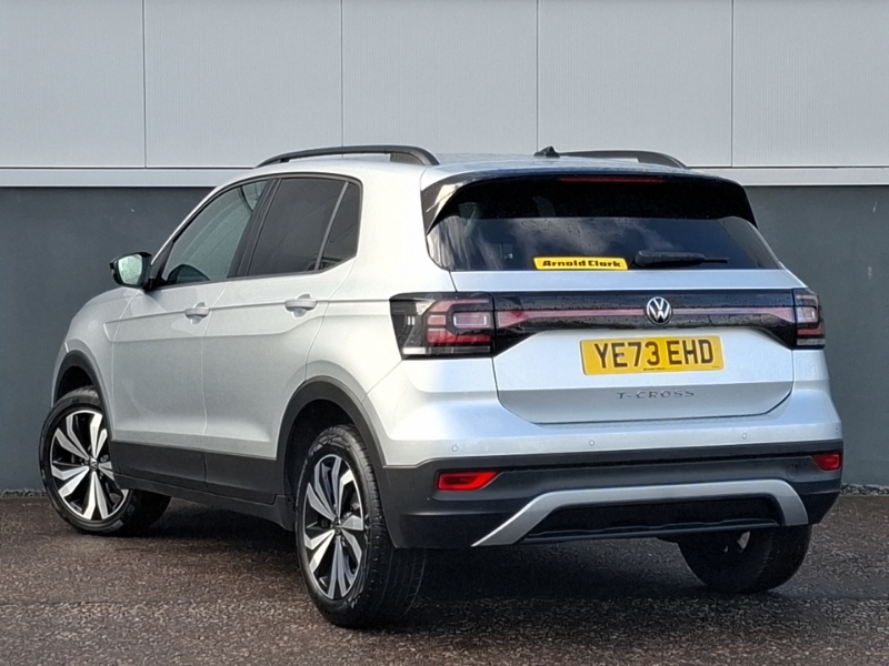 Volkswagen T-Cross 1.0 Tsi 110 Black Edition Dsg YE73EHD Silver #2
