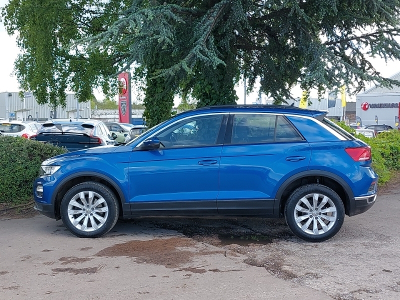 Volkswagen T-Roc 1.6 Tdi Se YH68FRJ Blue #4
