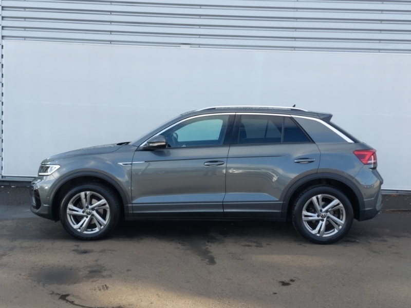 Volkswagen T-Roc 1.5 Tsi R-line SJ23UVE Grey #4