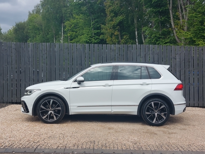 Volkswagen Tiguan 2.0 Tdi R-line Dsg MK23UTG White #4
