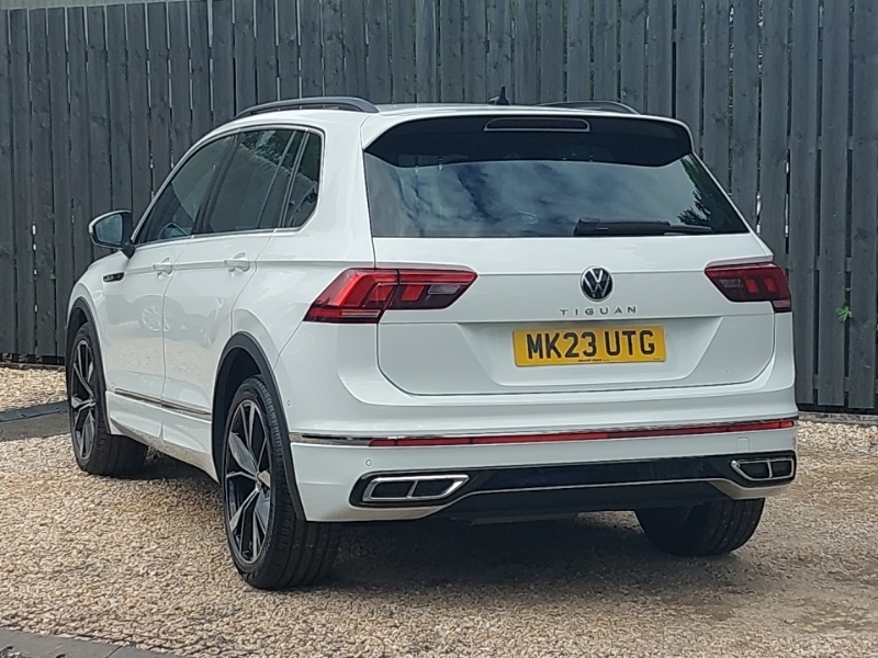 Volkswagen Tiguan 2.0 Tdi R-line Dsg MK23UTG White #2