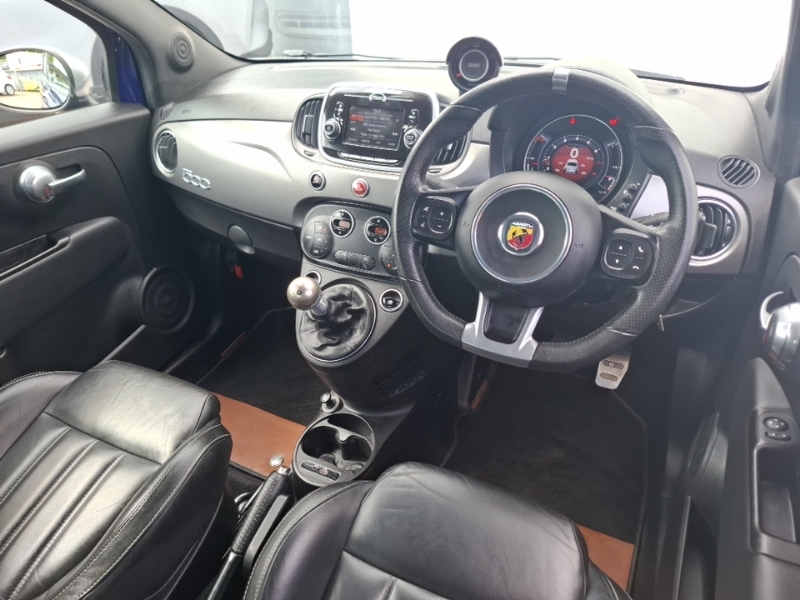 Abarth 595 1.4 T-jet 165 Turismo PJ67UZK Blue #3