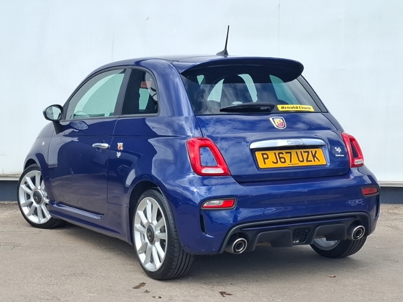 Abarth 595 1.4 T-jet 165 Turismo PJ67UZK Blue #2