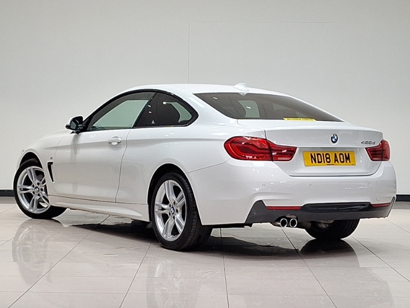 BMW 4 Series 420D 190 M Sport Professional Media ND18AOM White #2