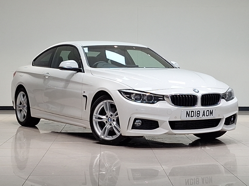 BMW 4 Series 420D 190 M Sport Professional Media White