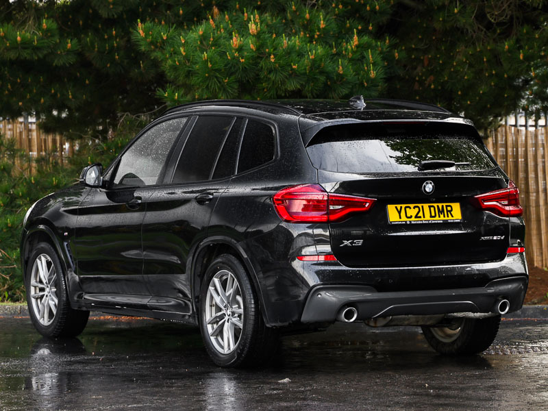 BMW X3 Xdrive20d Mht M Sport Step YC21DMR Black #2